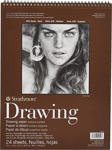 Strathmore, Drawing Pad, Spiral, 11X14